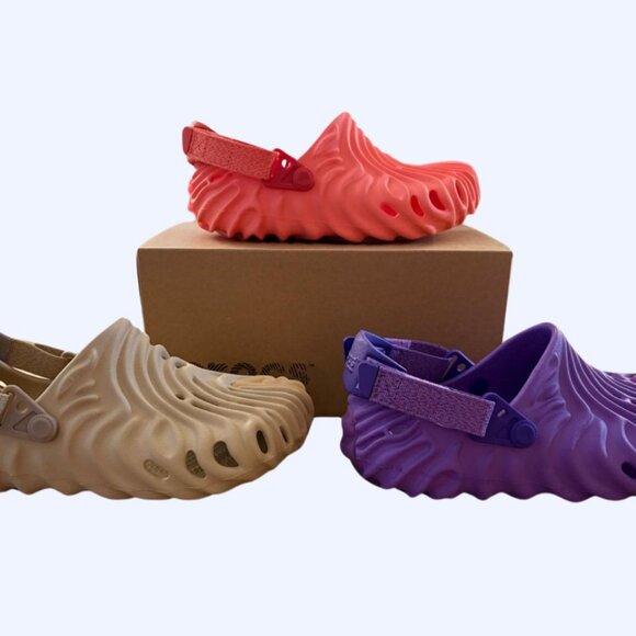 CROCS for kids Salehe Bembury Pollex Clog, Sandal - Color Pink -US Size 2 Junior - Picture 3 of 6